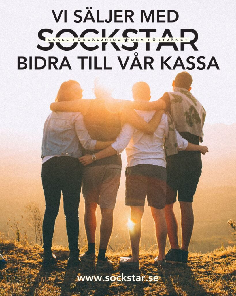 Vi säljer med sockstar - Bidra till vår kassa - Facebook