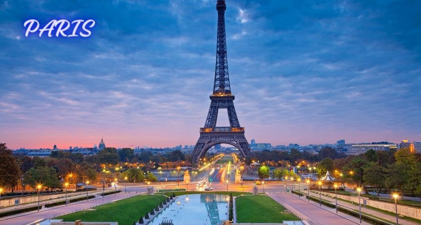 Paris - Resmål skolklass eller förening